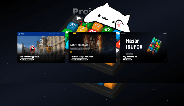 screenshot of "Portfolio